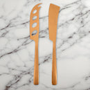 St. Clare Nordic 2pc Cheese Knife Set - Rose Gold