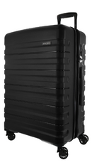 Pierre Cardin Hard Shell Suitcase Large 80cm - Black