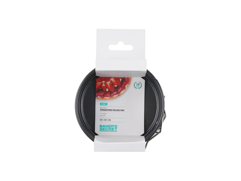 Bakers Secret Ultimate Non-Stick Springform Round Cake Pan - 11.7cm