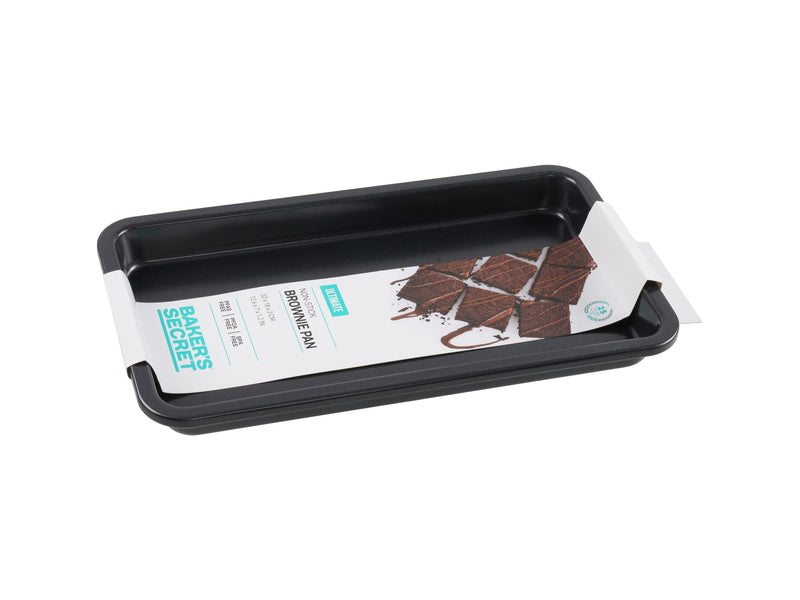 Bakers Secret Ultimate Non-Stick Brownie Pan - 32x18cm