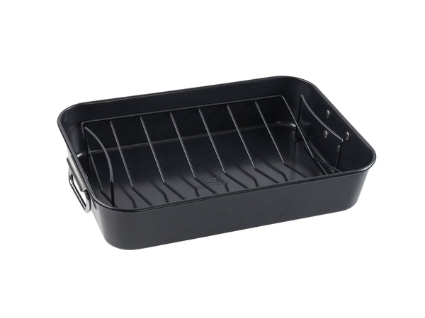 Bakers Secret Ultimate Non-Stick Roaster With Rack Gift Boxed - 38x26cm