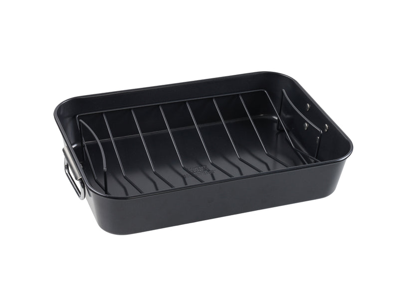 Bakers Secret Ultimate Non-Stick Roaster With Rack Gift Boxed - 38x26cm