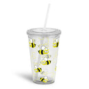 Bee Drink Cup With Straw - 500ml