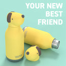 Asobu Bestie Bottle Dog Double Wall Insulated Bottle 460ml - Yellow