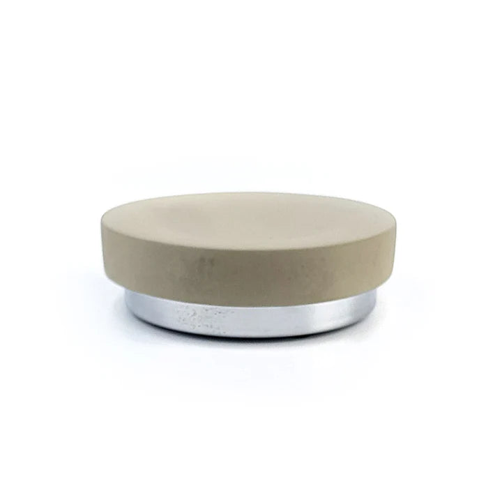 Classica Natural Concrete Soap Dish - Silver