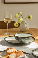 Maxwell & Williams Caviar Granite Coupe Plate 15cm