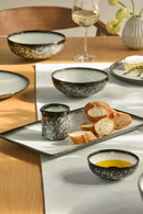 Maxwell & Williams Caviar Granite Round Sauce Dish 7cm