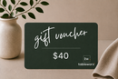 $40 Gift Voucher