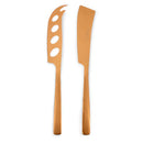 St. Clare Nordic 2pc Cheese Knife Set - Rose Gold
