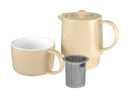 Maxwell & Williams Cafe Life Tea for One With Infuser 450ml - Sand