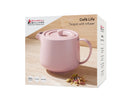 Maxwell & Williams Cafe Life Teapot With Infuser 500ml - Rose