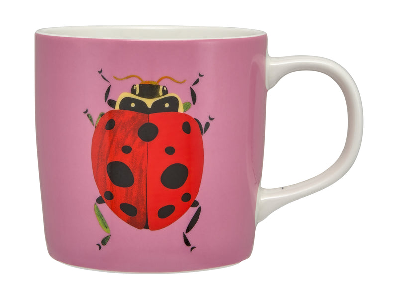 Maxwell & Williams Pete Cromer Garden Party Mug 370ml - Ladybird