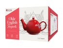 Maxwell & Williams Olde English Teapot 1.1L - British Red