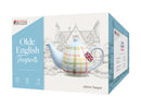 Maxwell & Williams Olde English Teapot 650ml - Multi Check