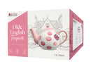 Maxwell & Williams Olde English Teapot 1.1L - Pink Spot