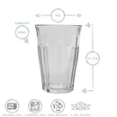 Duralex Picardie Tumbler Glass 360ml - Clear