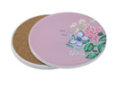 Maxwell & Williams Botanica Ceramic Round Coaster 10cm - Pink
