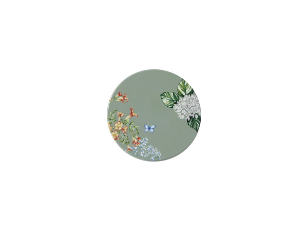 Maxwell & Williams Botanica Ceramic Round Coaster 10cm - Sage