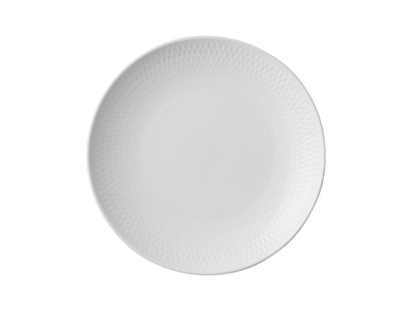 Maxwell & Williams White Basics Diamonds Coupe Plate - 15cm