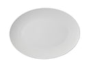 Maxwell & Williams White Basics Diamonds Oval Platter 44x32cm - Gift Boxed