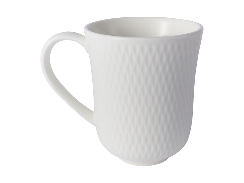Maxwell & Williams White Basics Diamonds Imperial Mug - 390ml