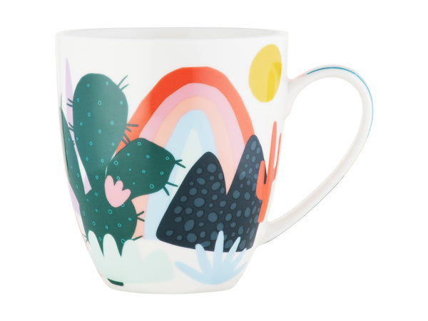 Maxwell & Williams Rach Jackson Sunset Snug Mug - Cactus - 500ml