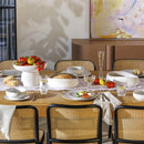 Ecology Bisque Round Bowl 29cm - White