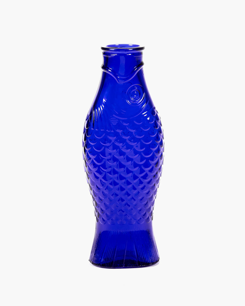 Serax Paola Navone Carafe Fish & Fish - Cobalt Blue