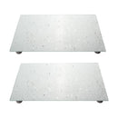 Typhoon Glass Quartz Effect Hob Protectors - Set of 2 - 30x52cm