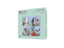 Maxwell & Williams Eloise Short Native Grace Cork Back Coasters 10.5cm Set of 4 Gift Boxed Assorted