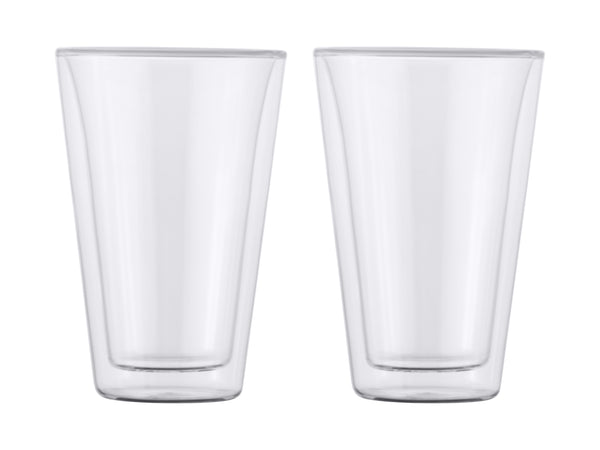 Maxwell & Williams Blend Double Wall Conical Cups Set of 2 - 400ml