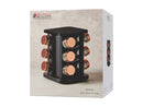 Maxwell & Williams Astor Spice Rack 12pc - Black