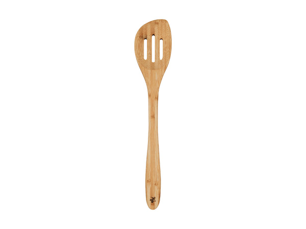 Maxwell & Williams Evergreen Bamboo Slotted Peaked Spoon - 33cm