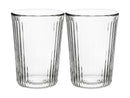 Maxwell & Williams Blend Stripey Double Wall Cup 250ml - Set of 2