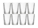 Maxwell & Williams Blend Stripey Double Wall Cup 250ml - Set of 8