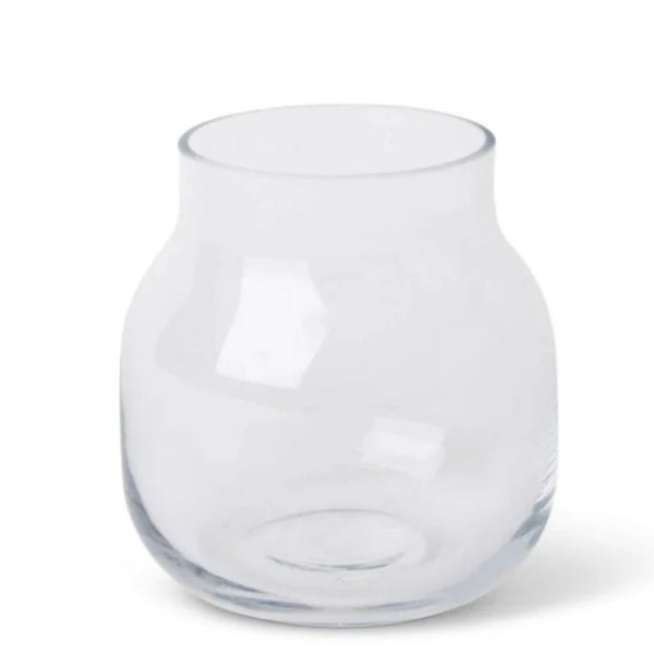 Gabbie Glass Vase - Clear 17x16x16cm