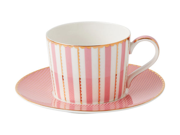 Maxwell & Williams Teas & C's Regency Cup & Saucer 240ml - Pink - Gift Boxed