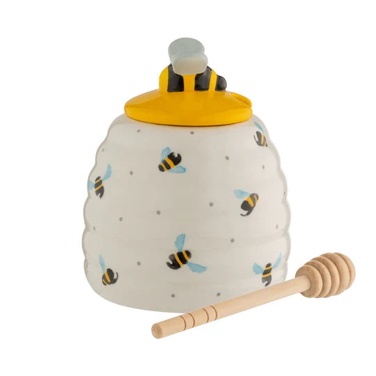 Price & Kensington Sweet Bee Honey Pot and Drizzler - 450ml