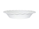 Maxwell & Williams Blooms Fluted Pie Dish 21.5x4cm - White