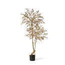 Nandina Tree Artificial Potted Plant Gold 170x80x75cm