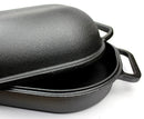 Brunswick Bakers Pre-Seasoned Cast Iron Bread Baking Pan