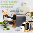Wiltshire Staysharp Triple Rivet Knife Block Set - 6 Piece