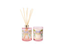 Maxwell & Williams Cherish Guava & Lychee Candle 250g & Diffuser 250ml Set Gift Boxed
