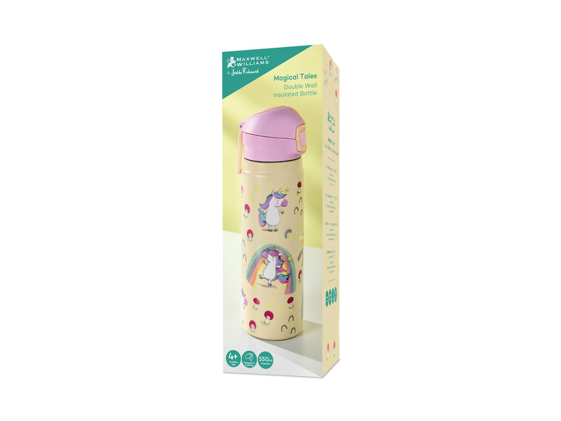 Maxwell & Williams Jedda Robaard Magical Tales Double Wall Insulated Bottle 550ml - Unicorn