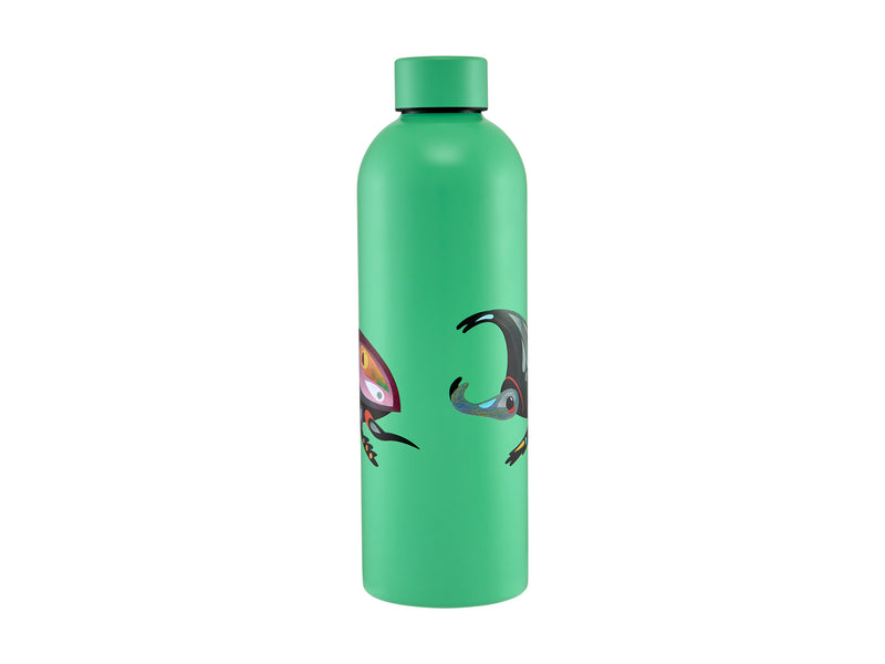 Maxwell & Williams Pete Cromer Garden Party Double Wall Insulated Bottle 750ml - Rhino Beetle