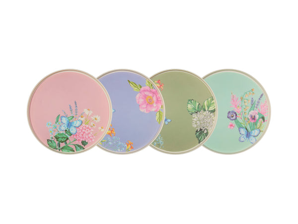 Maxwell & Williams Botanica Melamine Plates - Set of 4 - 20x2cm