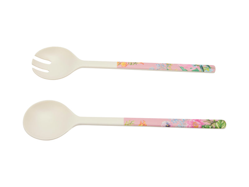 Maxwell & Williams Botanica Melamine Salad Servers Set of 2 - 30cm