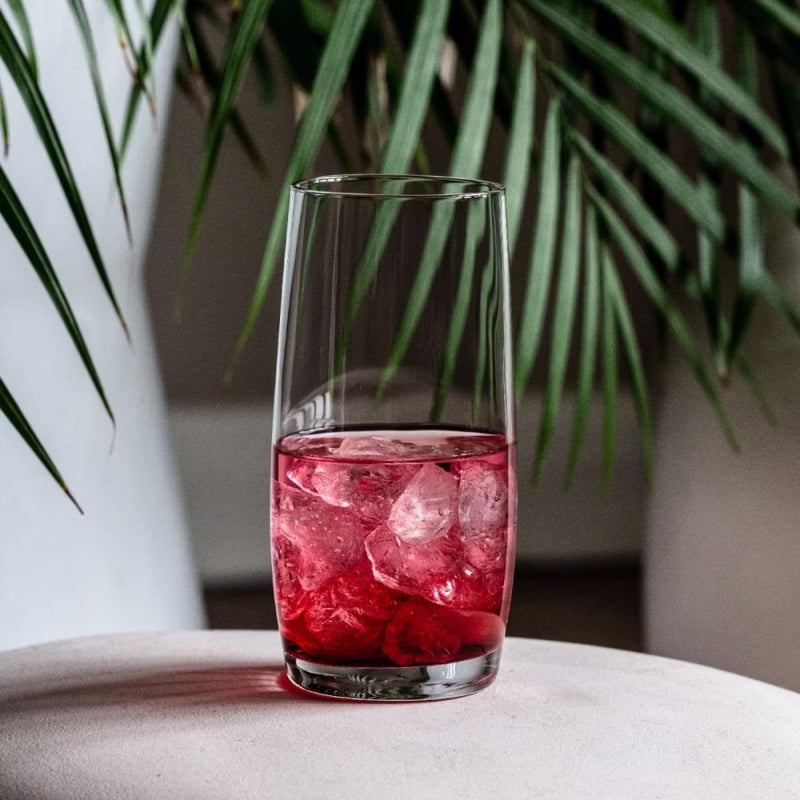 Krosno Blended Highball Glasses - Set of 6 Gift Boxed - 410ml (Made in Poland)