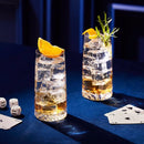 Krosno Fjord Highball Glasses - Set of 6  Gift Boxed - 480ml (Made in Poland)