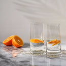 Krosno Fjord Highball Glasses - Set of 6  Gift Boxed - 480ml (Made in Poland)